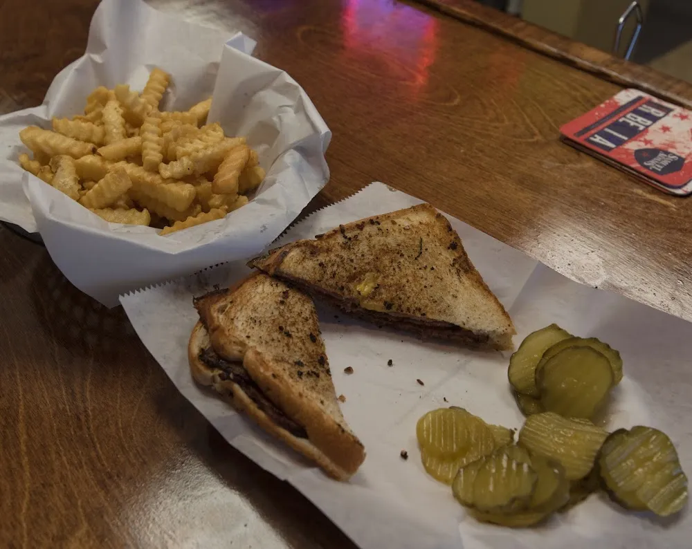 Hot Ham and Cheese with Fries